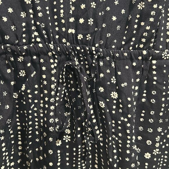 GAP Navy & White Long Sleeve Dress, Size Medium - Picture 6 of 12